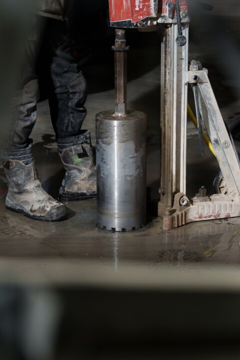beton boren